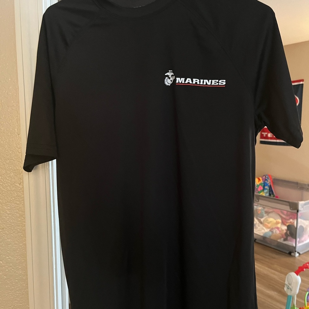 Marines Black Men's Shirt